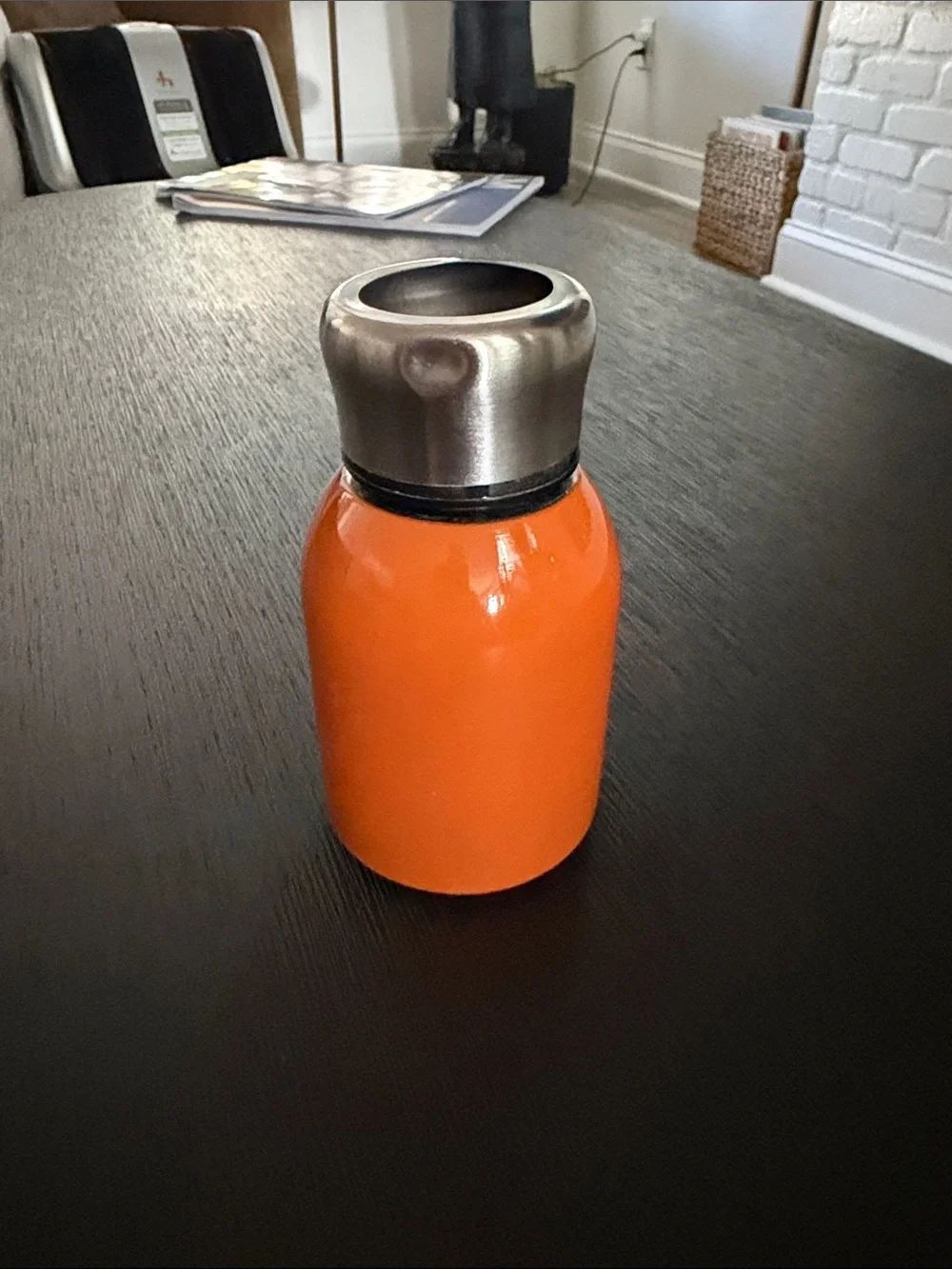 Stainless Steel Insulated kids water bottle  - Orange